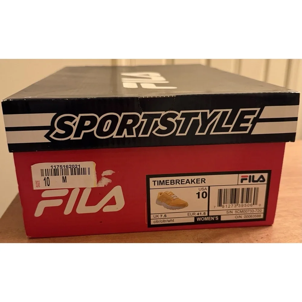 Fila‎ Athletic Shoes/Sneakers Woman's Size 10 Gold New